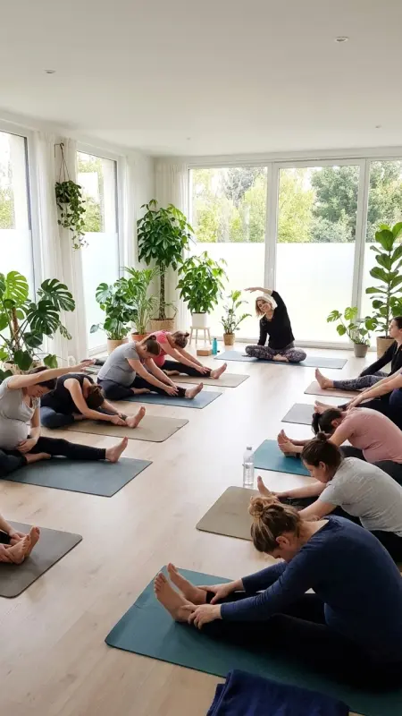 Charlotte cours yoga prénatal