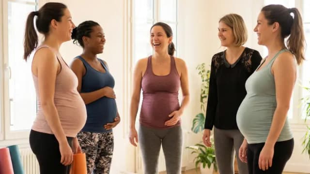 Séance yoga grossesse Prades-le-Lez