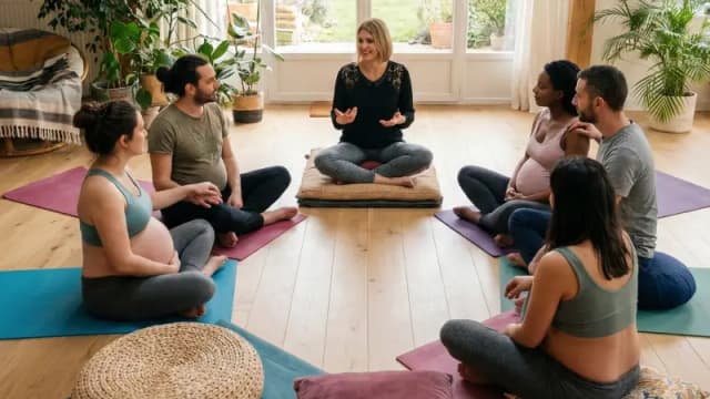 Yoga prénatal groupe